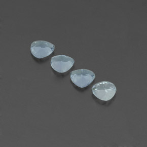  ct natürliche blauer Aquamarin-Edelsteine, Trillion, VVS
