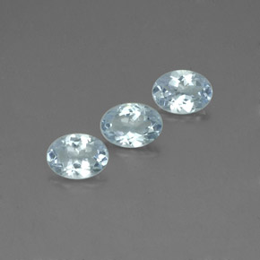  ct natürliche blauer Aquamarin-Edelsteine, Oval Schliff, VS-SI