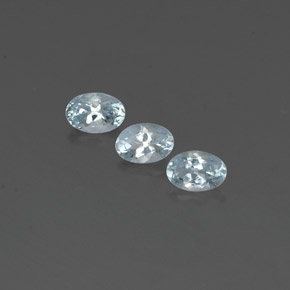  ct natürliche blauer Aquamarin-Edelsteine, Oval Schliff, VVS-VS