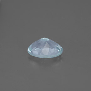 1,17 ctw natürlicher blauer Aquamarin, Oval Schliff, VS