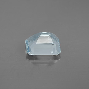 2,00 ctw natürlicher blauer Aquamarin, Smaragdschliff, VS