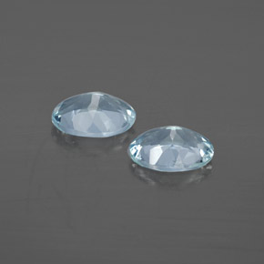  ct natürliche blauer Aquamarin-Edelsteine, Oval Schliff, VS