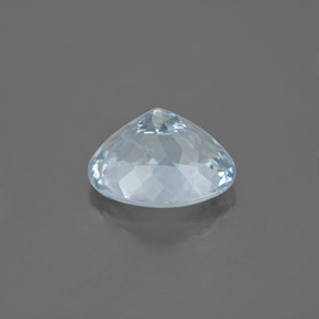 2,01 ctw natürlicher blauer Aquamarin, Oval Schliff, VVS-VS