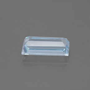 1,60 ctw natürlicher blauer Aquamarin, Baguette, VVS