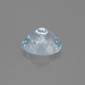 1,41 ctw natürlicher blauer Aquamarin, Oval Schliff, VS