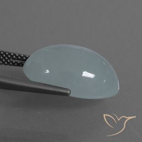 9,63 ctw natürlicher blauer Aquamarin, Oval Schliff, Lichtdurchlässig