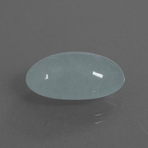 9,92 ctw natürlicher blauer Aquamarin, Oval Schliff, Lichtdurchlässig