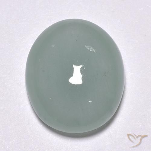 9.60ct Natürlicher hellblau Aquamarin, Oval, Lichtdurchlässig