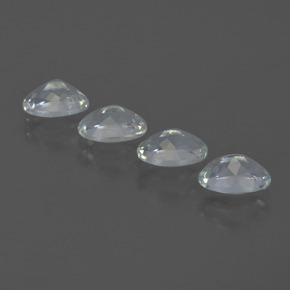 1,75 ct natürliche blauer Aquamarin-Edelsteine, Oval Schliff, VVS-VS