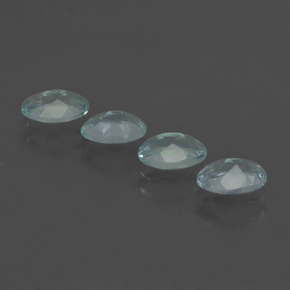 1,61 ct natürliche blauer Aquamarin-Edelsteine, Oval Schliff, VS