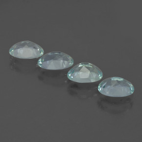 2.50 ct natürliche hellblau Aquamarin-Edelsteine, Oval Schliff, VS