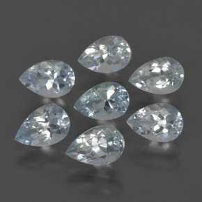 3.00 ct natürliche hellblau Aquamarin-Edelsteine, Birnenform, VVS-VS
