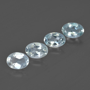 2.30 ct natürliche hellblau Aquamarin-Edelsteine, Oval Schliff, VVS-VS