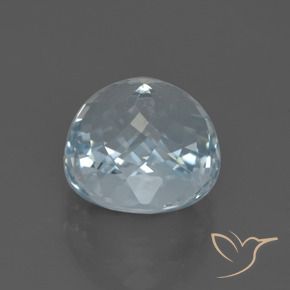 9,17 ctw natürlicher Helles Aquablau Aquamarin, Oval, VVS
