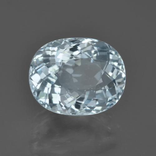 9,17 ctw natürlicher Helles Aquablau Aquamarin, Oval, VVS