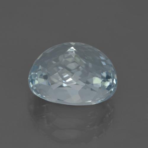 9,17 ctw natürlicher Helles Aquablau Aquamarin, Oval, VVS