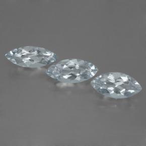 2,89 ct natürliche blauer Aquamarin-Edelsteine, Marquise, VVS-VS