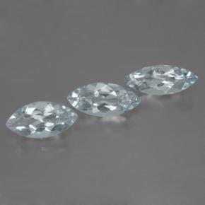 2,89 ct natürliche blauer Aquamarin-Edelsteine, Marquise, VVS-VS