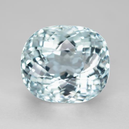 6,63 ctw natürlicher blauer Aquamarin, Oval Schliff, VVS