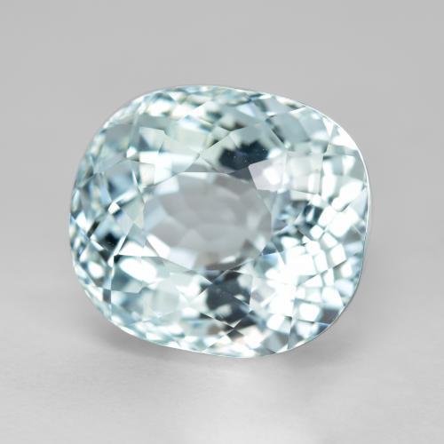 6,63 ctw natürlicher blauer Aquamarin, Oval Schliff, VVS