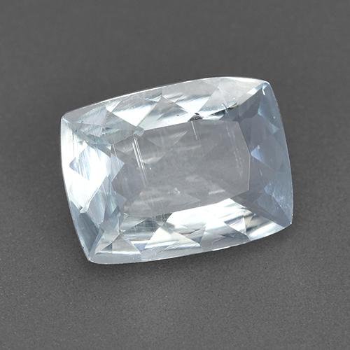 1,72 ctw natürlicher Bläulich weiß Aquamarin, Kissenschliff, VS