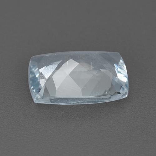 1,72 ctw natürlicher Bläulich weiß Aquamarin, Kissenschliff, VS