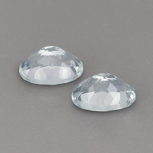 2.25 ct natürliche Hellblau Aquamarin-Edelsteine, Oval Schliff, VVS-VS