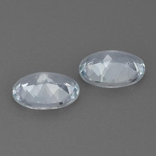2,02 ct natürliche blauer Aquamarin-Edelsteine, Oval Schliff, VVS-VS