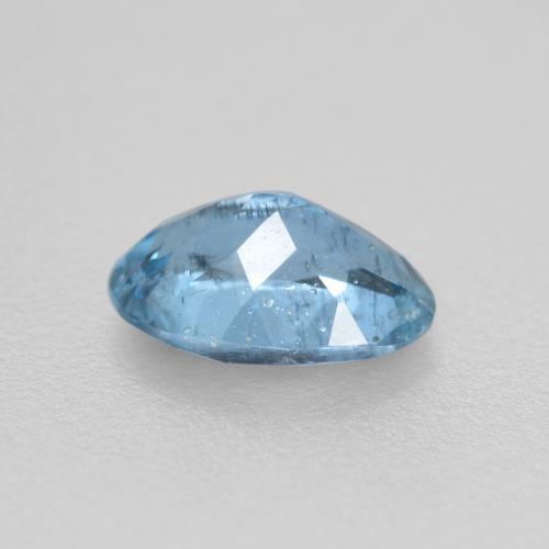 0,44 ctw natürlicher blauer Aquamarin, Oval Schliff, VS-SI