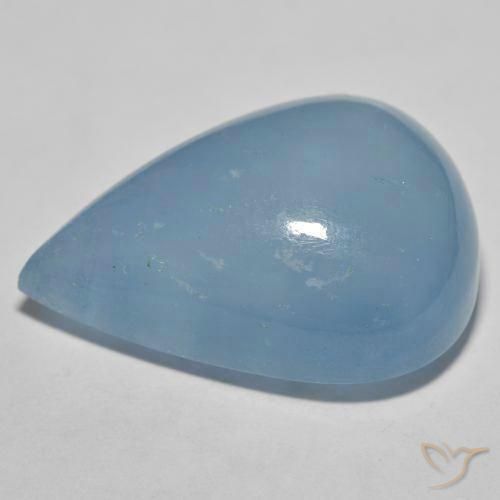 9,17 ctw natürlicher Helles Babyblau Aquamarin, Birnenform, Lichtdurchlässig