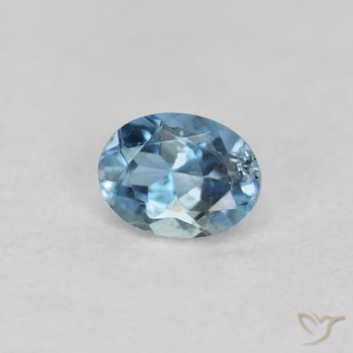 9,17 ctw natürlicher Blau Aquamarin, Oval, VS