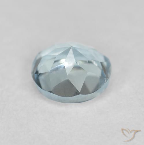 9,17 ctw natürlicher Baby blau Aquamarin, Runden, VVS