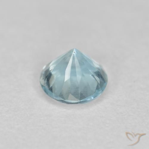 9,17 ctw natürlicher Baby blau Aquamarin, Runden, VS-SI