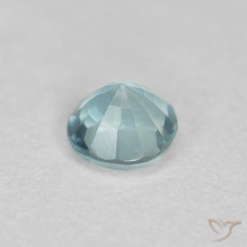 9,17 ctw natürlicher hellblau Aquamarin, Runden, VS-SI