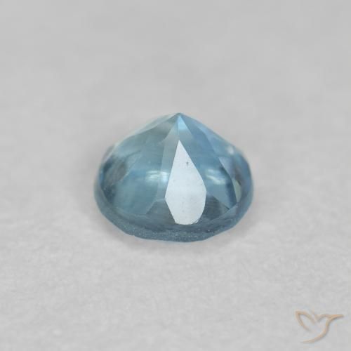 9,17 ctw natürlicher Swiss Blue Aquamarin, Runden, VS-SI