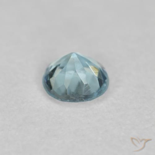 9,17 ctw natürlicher hellblau Aquamarin, Runden, VS-SI