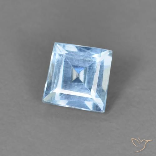 9,17 ctw natürlicher Maya Blau Aquamarin, Quadrat, VS