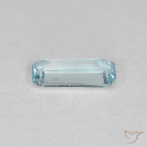 9,17 ctw natürlicher hellblau Aquamarin, Oktagonschliff, VS