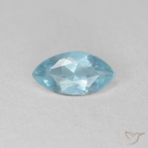 9,17 ctw natürlicher Baby blau Aquamarin, Marquise, VS