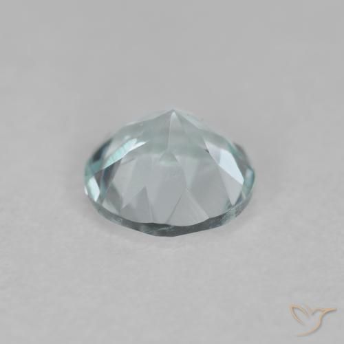 9,17 ctw natürlicher Helles Himmelblau Aquamarin, Runden, VVS-VS