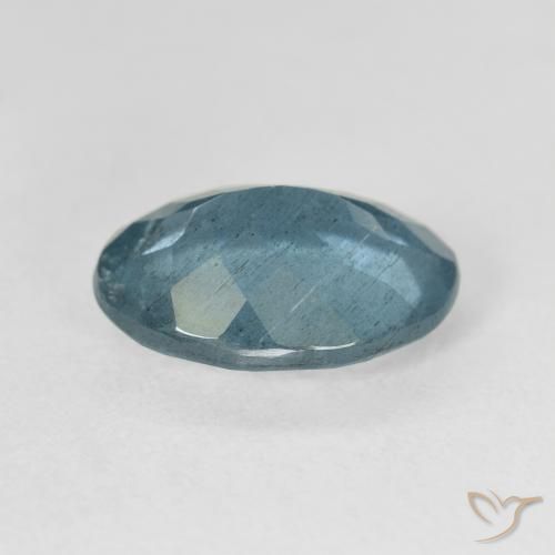 9,17 ctw natürlicher Light Bluish Turquoise Aquamarin, Oval, VS-SI