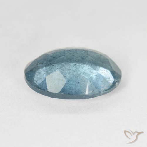 9,17 ctw natürlicher hellblau-grün Aquamarin, Oval, VS-SI