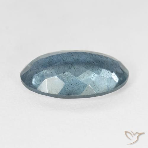 9,17 ctw natürlicher hellblau-grün Aquamarin, Oval, VS-SI
