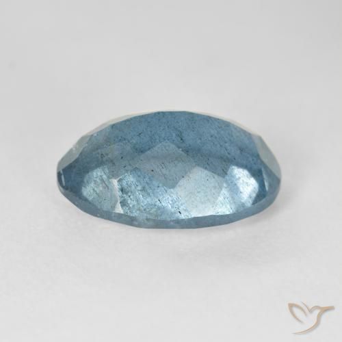 9,17 ctw natürlicher hellblau Aquamarin, Oval, VS-SI