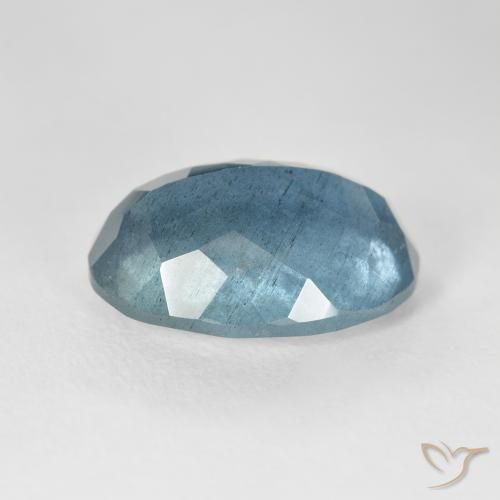 9,17 ctw natürlicher hellblau Aquamarin, Oval, VS-SI