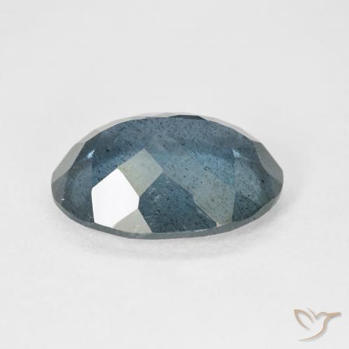 6,07 ctw natürlicher blauer Aquamarin, Oval Schliff, VS-SI