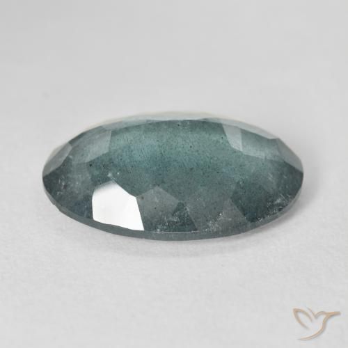 12,27 ctw natürlicher blauer Aquamarin, Oval Schliff, VS-SI