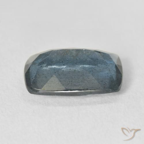 4,67 ctw natürlicher blauer Aquamarin, Kissenschliff, VS-SI