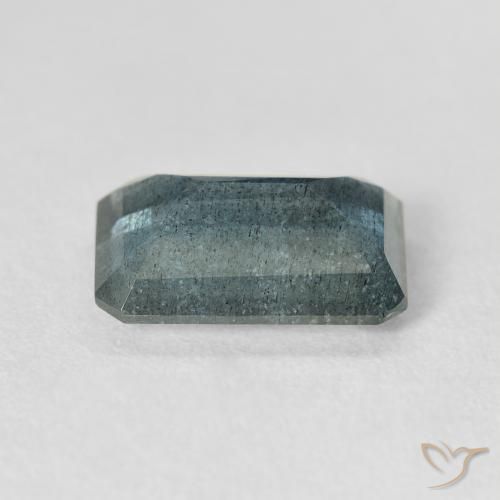 4,25 ctw natürlicher blauer Aquamarin, Smaragdschliff, VS-SI