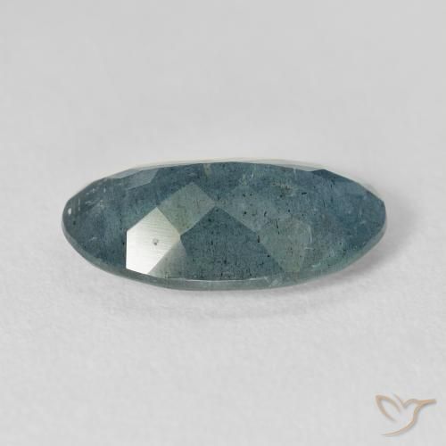 5,60 ctw natürlicher blauer Aquamarin, Oval Schliff, VS-SI